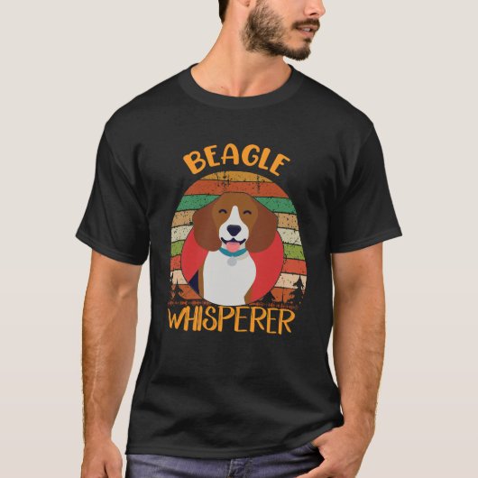 182 Beagle Whisperer T-shirt (Voorkant)