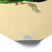 1830 Hummingbird Print Green Black (Hoek)