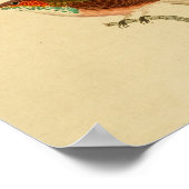  1830 Hummingbird Print Red Green (Hoek)