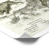 1830 races de chiens - Impression d'archives (Coin)