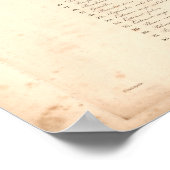 1833 -armspieren Afdrukken Poster (Hoek)