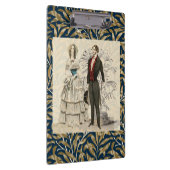  1844 Victoriaans huwelijk Artwork Klembord (Rechts)