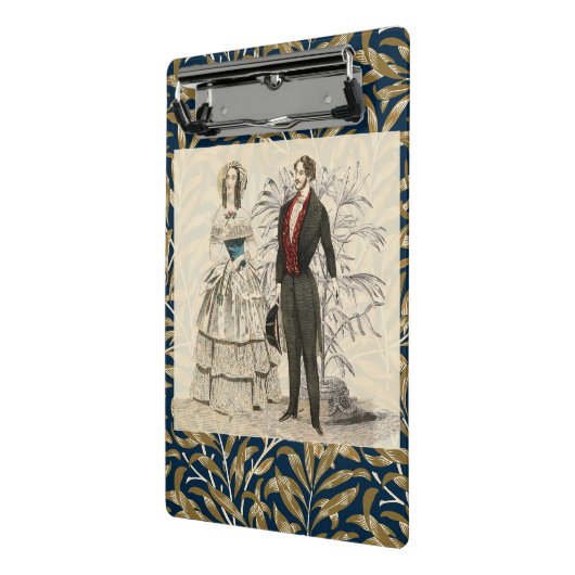 1844 Victoriaans huwelijk Artwork Mini Klembord (Angled2)