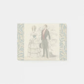  1844 Victoriaans huwelijk Artwork Post-it® Notes (Voorkant)