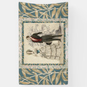  1844 Victoriaans huwelijk Artwork Spandoek (Verticaal)