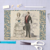  1844 Victoriaans huwelijk Artwork Tissuepapier (Craft)
