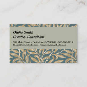  1844 Victoriaans huwelijk Artwork Visitekaartje