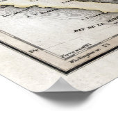 1846 Texas Map Poster (Hoek)