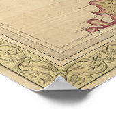 1847 Map Chester County Pennsylvania PA Poster (Hoek)