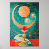 1851 Dreamlike Flow Poster (Voorkant)