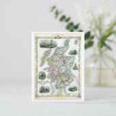 1851 Schotland Briefkaart (Staand voorkant)