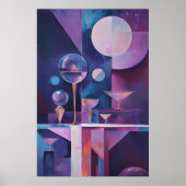 1852 Dreamlike Flow Poster (Voorkant)