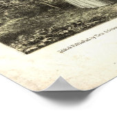 1857 Waukesha, WI Birds Eye Uitzicht Panoramic Map Poster (Hoek)