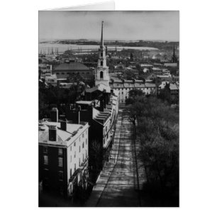 1859 : Vue de Boston depuis la State House