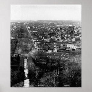 1859: Washington, DC, de hoofdstad van de VS Poster