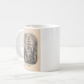 1860 Arbre de Noël de Godey-Victoria & Albert Mugs (Devant gauche)