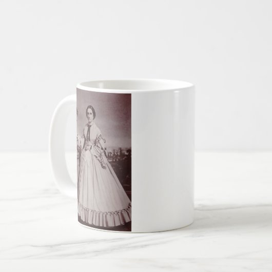 1860 Mug de café féminin (Devant gauche)