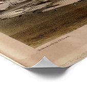 1860 Newport, RI Birds Eye Uitzicht Panoramic Map Poster (Hoek)