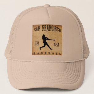 1860 San Francisco California Baseball Trucker Pet
