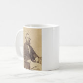 1860's Man - Zittende koffie Mok (Voorkant links)