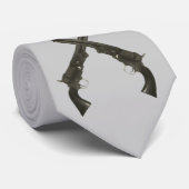  1860s Model Kortvuurarm Revolver Mannen Stropdas (Opgerold)