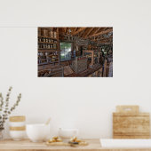 1860's OUDE WEST GENERAL STORE - MONTANA Poster (Keuken)
