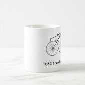 1863 Boneshaker Bike Coffee Mug (Centre)