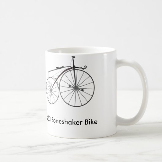1863 Boneshaker Fietskoffie Mok (Rechts)