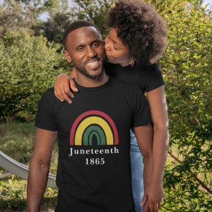 1865 Afrikaanse Amerikaanse zwarte geschiedenis T-shirt