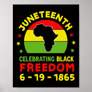 1865 Afro-Afrikaans Poster