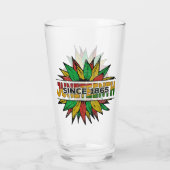 1865 Emancipation African Glas (Achterkant)