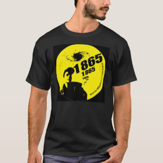 1865 Geel op zwart T-shirt