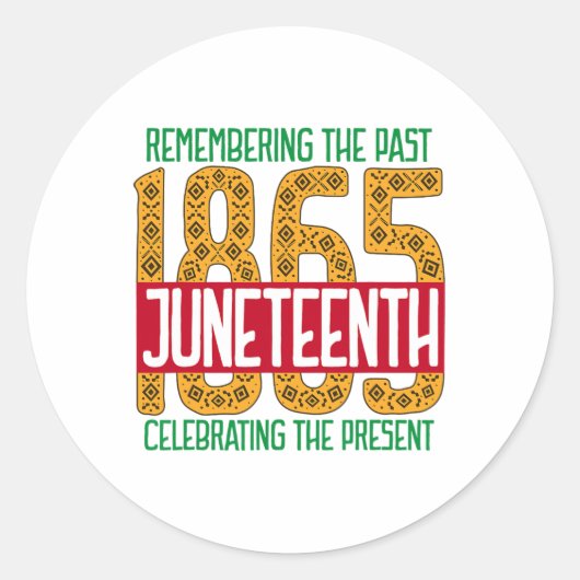 1865 jun. ronde sticker (Voorkant)