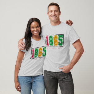 1865 - Zwarte Geschiedenis T-shirt