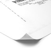 1866 Stad Portland, poster kaart Oregon (Hoek)