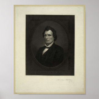 1867 afbeelding van Thaddeus Stevens Poster