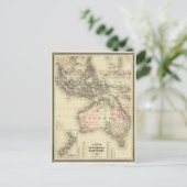 1867  kaart Australië en Oost-Indies (Staand voorkant)