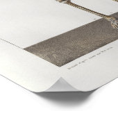 1867 Squelette os Anatomie Vintage Impression Médi (Coin)