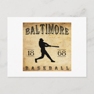1868 Baltimore Maryland Baseball Briefkaart