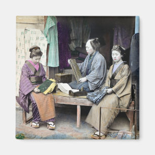 1870 Fabric Dealer van Japan Magneet