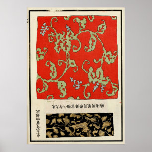 1871 Chinese Qing-dynastie sierlijke afdruk Poster