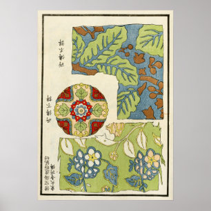 1871 Chinese Qing-dynastie Vintage Kunst Poster