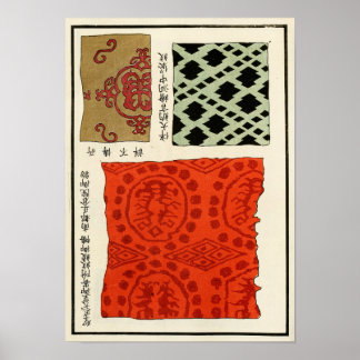 1871 Historische prent uit de Chinese Qing-dynasti Poster
