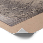 1872 Dallas, TX Birds Eye Uitzicht Panorama Poster (Hoek)