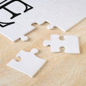 1873 wijnfles met druiven en bladeren legpuzzel (Zijkant)