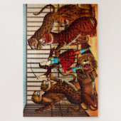 1874 De koningin van de leeuw Legpuzzel (Verticaal)