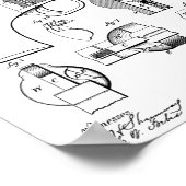 1875 Pistool Revolver Patent Art Drawing Print (Hoek)