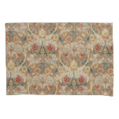 1875  William Morris Floral Embroidery Kussensloop (Voorkant-Links)