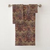 1876 William Morris Honeysuckle Bad Handdoek (Insitu)