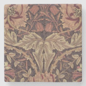 1876 William Morris Honeysuckle Stenen Onderzetter (Voorkant)